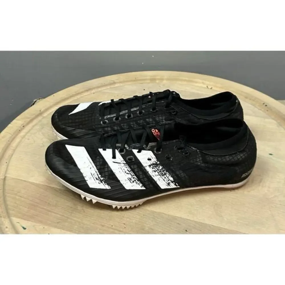 Adidas Adizero Ambition EG1208 Men's size 8 Black Track and Field Shoes‎ READ